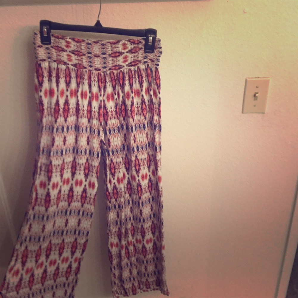 Wide leg pants